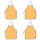 thumbnail image 1 of Delantales de pintura para niños Delantales impermeables para niños sin bolsillo, color naranja, 1 of 5