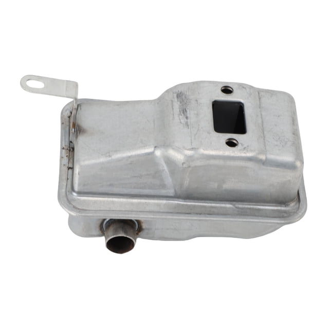 Trimmer Muffler Replacement, Stable Seamless Fit Trimmer Muffler with Shield Deflector for 143rII