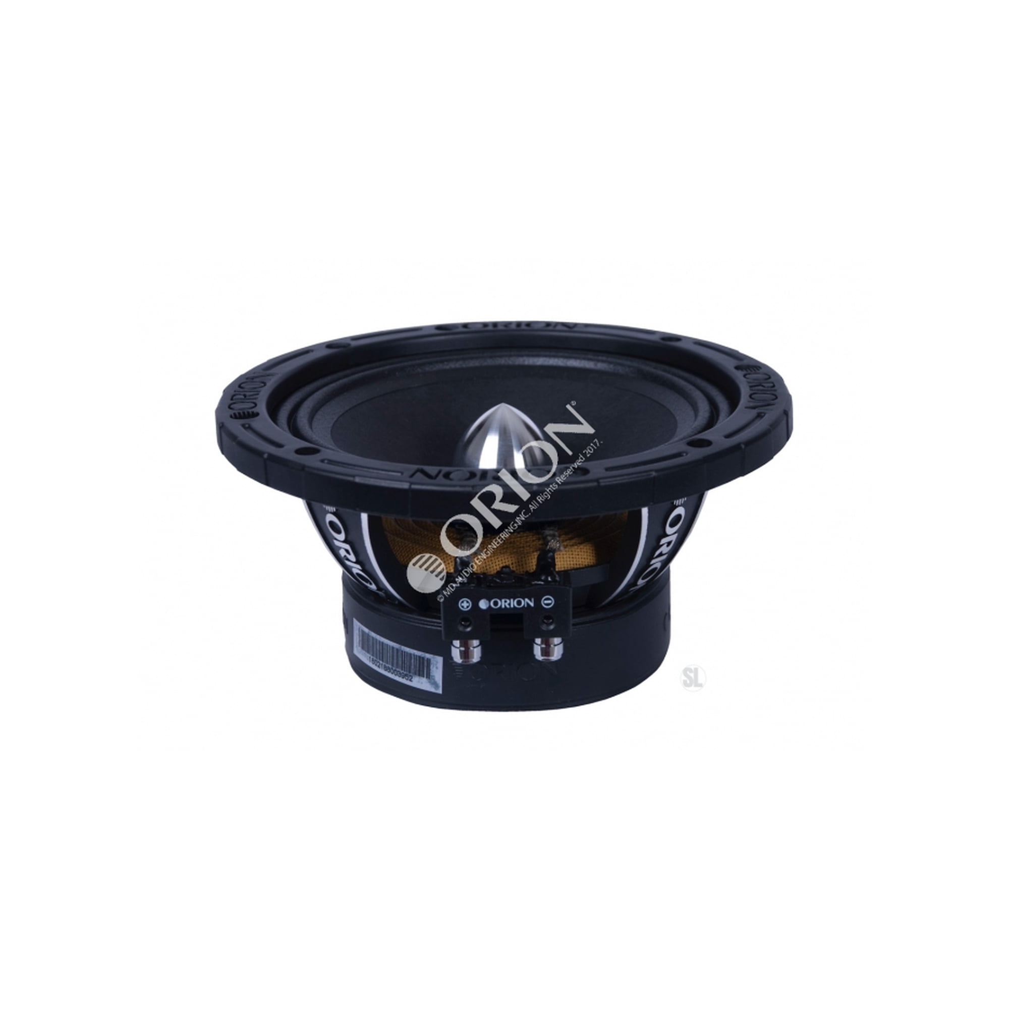 Orion XTX654 6.5" 1400W Peak 4-Ohm 1.5" Voice Coil Car Midrange Speakers (Pair)