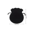 thumbnail image 2 of unbranded 100Ud Bolsas De Cuerda Negras Para Joyería Pequeñas Perfectas Para Regalos Y Almacenamiento Seguro, 2 of 7