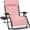Bubblegum Pink, variant on Best Choice Products Oversized Padded Zero Gravity Chair, Folding Outdoor Patio Recliner w/ Headrest, Side Tray - Gray