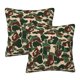 thumbnail image 1 of Fundas de almohada Ba-Pe, paquete de 2 fundas de almohada para sofá cama, sala de estar, 22" x 22", 1 of 8