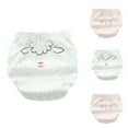 thumbnail image 3 of Akiihool Girls' Tag Free Cotton Brief Underwear Multipacks (White,110), 3 of 5