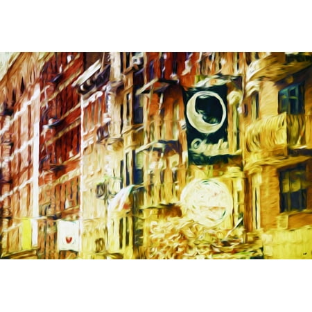 Little Italy - In the Style of Oil Painting Print Wall Art By Philippe
