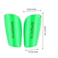 thumbnail image 3 of Espinilleras de fútbol | Protectores de piernas y pies enchufables para adultos y jóvenes | Acolchado grueso de EVA | Protección de doble capa | Equipamiento deportivo ligero | 1 par | 18x10cm |, 3 of 5