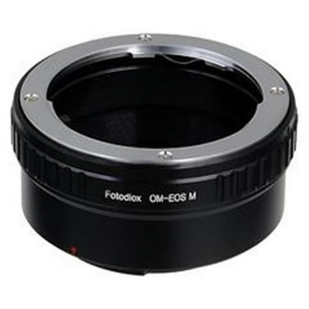 Image of Fotodiox Lens Mount Adapter - Olympus Zuiko 35 mm SLR Lens To Canon EOS M Mirrorless Camera Body