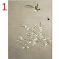 thumbnail image 1 of Película de vidrio de ventana esmerilada china pegatina puerta manchada Retro pájaro Florala-1 kaili Sencillez, 1 of 2