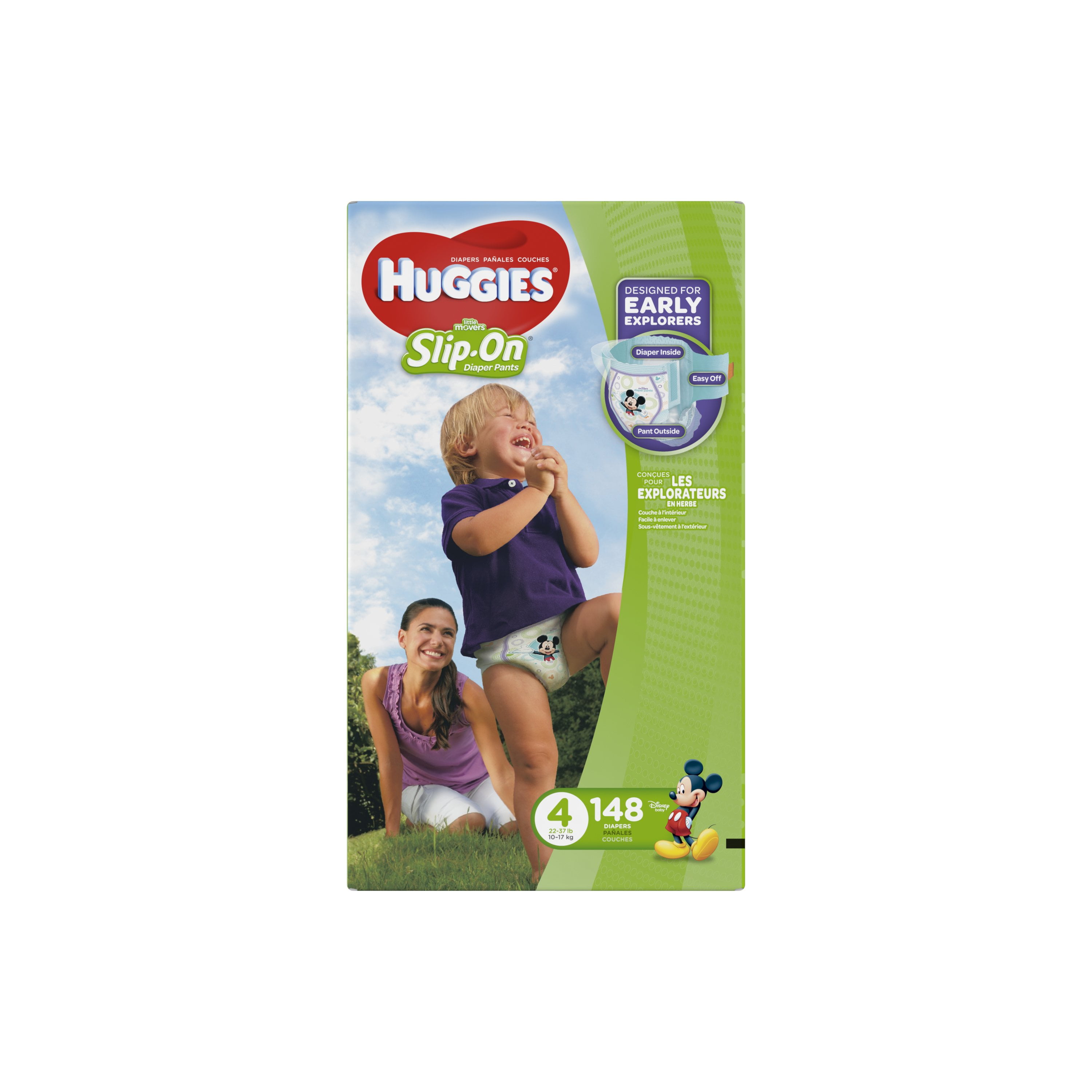 walmart little movers size 4