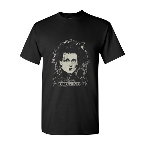 Edward Scissorhands Tim Burton Movie Gothic Fantasy Johnny Depp Unique Art T-Shirt V51160, for men & women, up to size 5XL