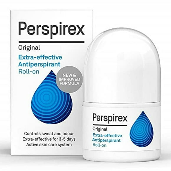 Antitranspirante Perspirex Roll-On Original Extra Efectivo 20ml - Sudoración Excesiva Axilas (Hiperhidrosis) / HYPERsolutions
