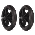 thumbnail image 4 of Roue de Fauteuil Roulant, Pneu en Caoutchouc 2 Pcs Roulant Stable Large Application pour Déplacer, 4 of 7