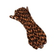 thumbnail image 1 of Cuerda de tienda, cuerdas de guylines para camping al aire libre, cuerda paracord de 7 núcleos de 4 mm de 31 m, cuerda de seguridad para senderismo y mochilero, negro y naranja, 1 of 6