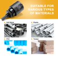 thumbnail image 3 of Sierra perforadora ITOOLFIRM de 1-7/8 pulgadas para metal y madera contrachapada de 4,5 cm de profundidad, 3 of 7