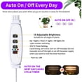 thumbnail image 2 of LED Grow Light Strips Full Spectrum Plant Growing Lights for Indoor Plants K LEDs Plant Lamp with H Timer Dimmable Levels Head es, 2 of 8