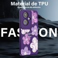 thumbnail image 4 of Threehao Funda para OPPO Reno 11F Case Uso Rudo, Ultra Delgado Flexible Púrpura Suave TPU Silicona C, 4 of 6
