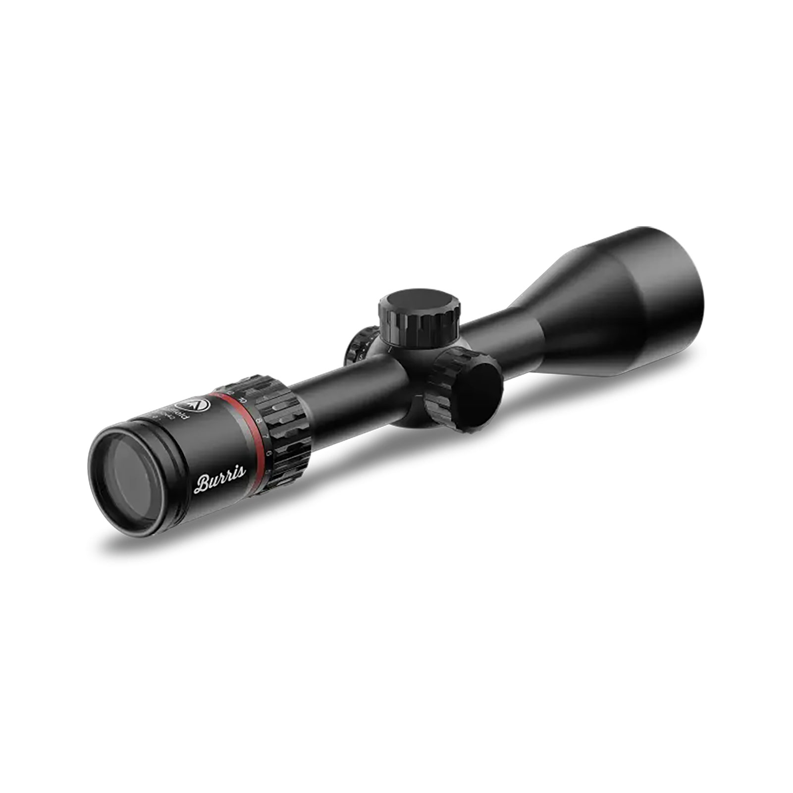 Burris Fullfield 3-12x42mm Wind MOA Illuminated Riflescope, Matte Black, 3-12x Magnification, 42mm Objective, 1/4 MOA Click, Side Focus, Rear Focal Plane (201533)