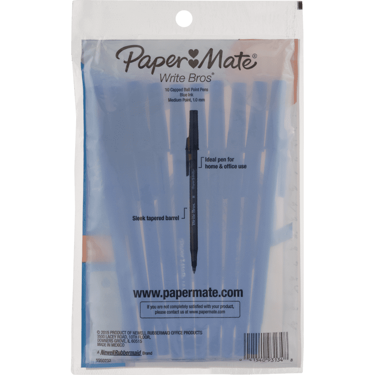 Balpen Paper Mate Kilometrico Recycled medium blauw bij Delo