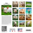 thumbnail image 3 of 2025 2026 Pigs Calendar - Wildlife Monthly Wall Calendar - 12 x 24 Open - Thick No-Bleed Paper - Giftable - Academic Teacher''s Planner Calendar Organizing & Planning - Made in USA, 3 of 10
