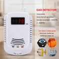thumbnail image 3 of 2X Detector de Gas, Sensor de Alarma de Gas Metano Propano, Detector de Fugas de Gas de Seguridad LCD, Enchufe de la UE, 3 of 8