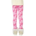 thumbnail image 4 of 2-13Y Kids Girl Stretchy Printed Leggings Thick Winter Warm Fleece Lined Pants, 4 of 10