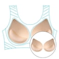 thumbnail image 4 of Sponge Bra Insert Pads Breast Enhancing Shaper Removable for Sports Dancing, 4 of 6