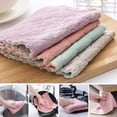 thumbnail image 4 of Microfiber Cleaning Rags Super Absorbent Kitchen Dish Cleaning Towels 1X, 4 of 8