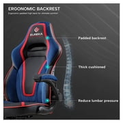 Eureka Ergonomic ERKGC10BU Vortex Ergonomic Gaming Chair - Red/Blue