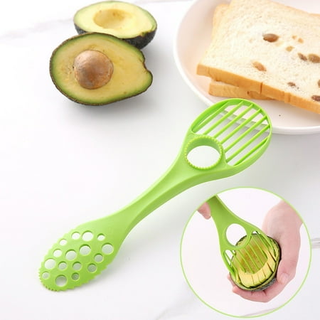 

mtvxesu 5-in-1 Multi-Function Knife Separator Tool for Kerneling Scooping Pulp Cutting & Fruit Separation - Ergonomic Grip Handle for Avocado Melon & More Clearance