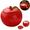 B#Apple Flavor, variant on Lychee Fruit Shaped Candle, Candle for Home Scented, Citrus Scented Candles Bulk, Fruit Shaped Candles, Photo Props Birthday Gifts