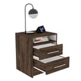thumbnail image 1 of Mesa Noche Eter Coñac/Blanco Madera Aglomerada Excelsior, 1 of 5