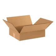 Box Partners Flat Corrugated Bxs,12x10x3,Kraft,25/BDL - BXP 12103