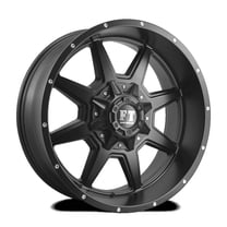 20X10 12-135/139.7 Off Road FT-2 Satin Black Wheel 0/108.1