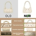 thumbnail image 4 of LHSHID Shoulder Handbag for Women Fashion Ruched Shoulder Hand Purse Sofii Clutch Hobo Bag Trendy Purse for Lady, 4 of 9