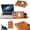 Orange, variant on 2026 New Wireless Charging Laptop Bag, 15w Multi-Device Wireless Charger Ergonomic Laptop Stand & Mousepad (Black)