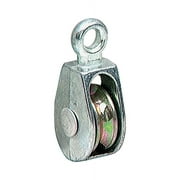 SecureLine 5/16 in. D Zinc Plated Steel Fast Eye Pulley