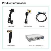Wireless Carplay Android Auto interface adapter For Benz GLS/GLA/GLC/GLE NTG5.0 2016-2020
