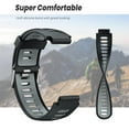 thumbnail image 2 of AIYOCK Compatible with Garmin Forerunner 235/230/220/735XT Band, 22mm Unisex Silicone Replacement Watch Band for Approach S20/S5/S6, 2 of 6