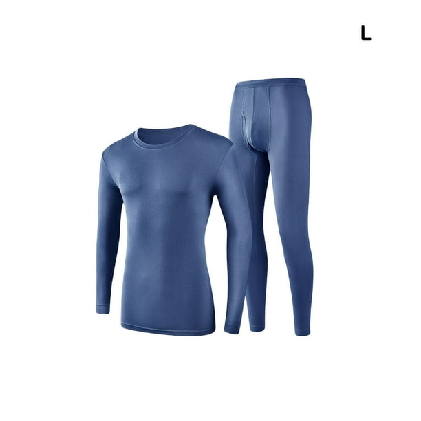 Navy blue top thermal underwear