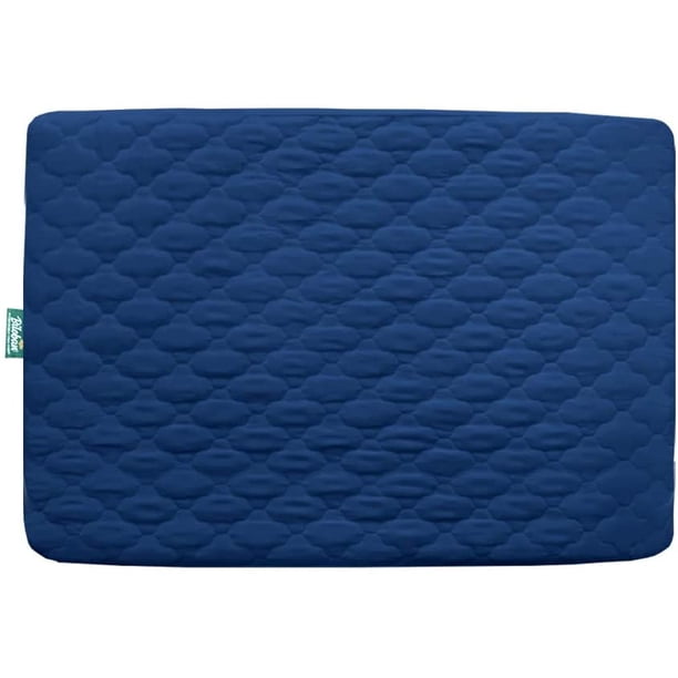Protector de colchón para minicuna Sábanas impermeables para minicuna ajustadas de 38'' x 24'' Agradable para la piel y transpirable Sábana portátil/minicuna para bebés niños y niñas, lavable a máquin