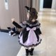 thumbnail image 4 of Conjunto de falda Lolita de Anime Sanrioed para niña, vestido de manga larga de otoño para niña Kuromi, vestido de princesa de Cosplay con lámpara, regalo de Halloween, 4 of 5