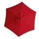thumbnail image 1 of Toystoory Paraguas Toldo Poliéster Sombrilla Reemplazo de color sólido A prueba de lluvia Impermeable Mantenga la tela fresca para Patio Patio Jardín y Patio, 1 of 6