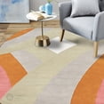 thumbnail image 4 of 10X14 Handmade Rug, Living, Bed, room, Oval Carpet, Geometric Wool, Tufted Rugs, 4 of 7