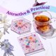 thumbnail image 3 of Juego de posavasos LET'S RESIN DIY, resina epoxídica, 480 ml, con moldes y mica, 3 of 8