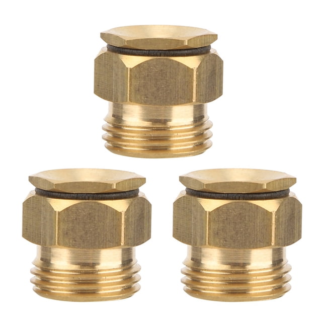 Boaby Garden Nozzle 3Pcs G1/2" External Thread Adjustable Atomizing Misting Irrigation Garden Spray Nozzle