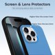 thumbnail image 3 of Funda de TPU de Mi vecino Totoro para iPhone 16 Pro: ultrafina, a prueba de golpes, antiamarilleo, resistente a arañazos, compatible con carga inalámbrica, agarre mejorado, estilo negro., 3 of 7