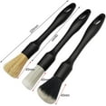 thumbnail image 2 of Applicable to jfqm 3PCS Car Detailing Brush Super Soft Auto Interior Detail Brush with Synthetic Bristles Car Dash Duster Accessories (Color : 3PCS A), 2 of 7