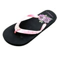thumbnail image 2 of Luckers Women Desert Rose Rhinestones Thong Flip Flop Sandal, 2 of 6