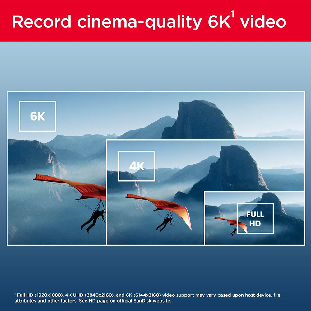 SanDisk Extreme PRO 64 GB UHS-II V60 SDXC, 1