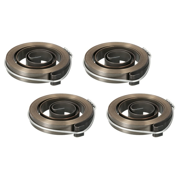 Drill Press Spring Drill Press Quill Feed Coil Spring Assembly Spring Steel 1540mm Expand Long 53 x 10 x 0.8mm 4 pack