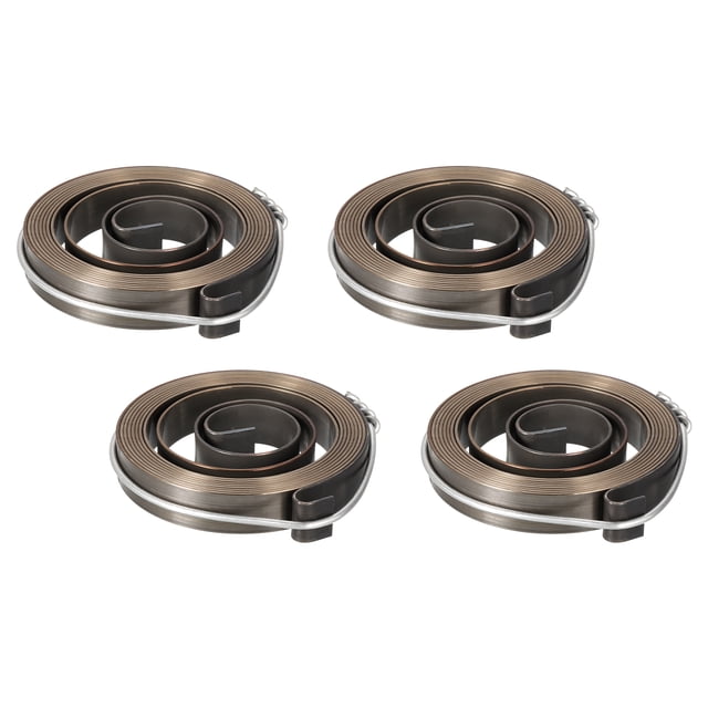 Resorte de prensa de taladro Conjunto de resorte de alimentación de quill de prensa de taladro Acero de resorte 1540mm Longitud expandida 53 x 10 x 0.8mm paquete de 4